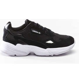 Adidas Falcon W 129 Core Black Core Black Fodtøj Hvid sort