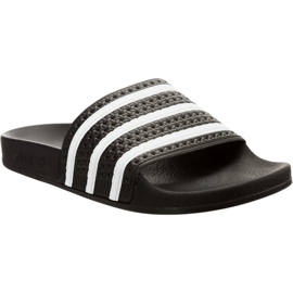 Adidas Adilette 647 hvid sort