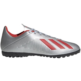 Adidas X 19.4 Tf M F35344 fodboldstøvler flerfarvet sølv