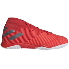 Indendørs sko adidas Nemeziz 19.3 I M F34412 rød rød