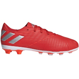 Adidas Nemeziz 19.4 FxG Jr F99948 fodboldstøvler rød rød