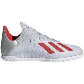 Indendørs sko adidas X 19.3 I Jr F35355 flerfarvet grå