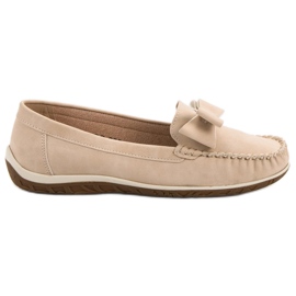 Anesia Paris Loafers Med En Sløjfe brun