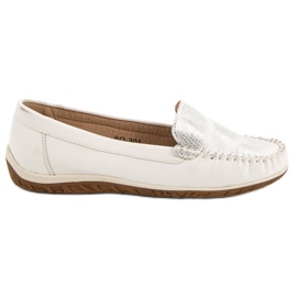 Anesia Paris Komfortable loafers hvid