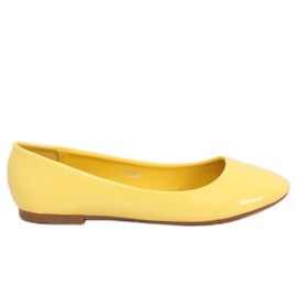 Gul lakerede ballerinaer T176 Gul