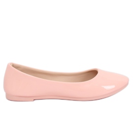Lyserøde kvinders ballerinaer JX76P Pink