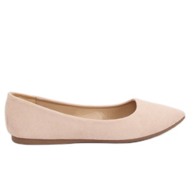 Ballerinas mandel beige tæer WD39P Beige