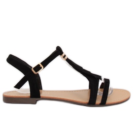 Sorte kvinders sandaler 1-51 Sort