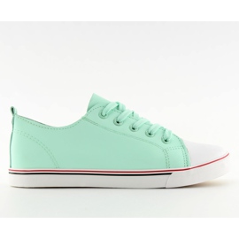 Kvindernes sneakers XL01p L.GREEN II-GAT grøn