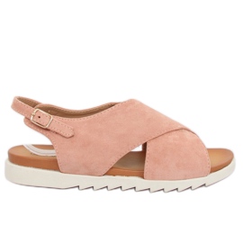Lyserøde damesandaler 9003 Pink