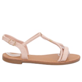 Dame beige sandaler L520 Beige