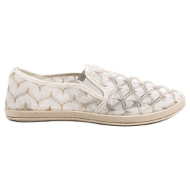 Blonder VICES Slipons hvid