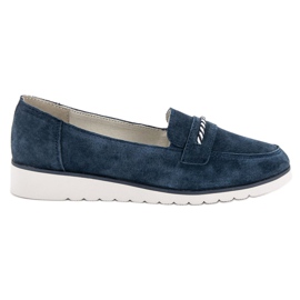 Filippo Læder loafers blå