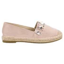 Bestelle Espadrilles Med Studs brun