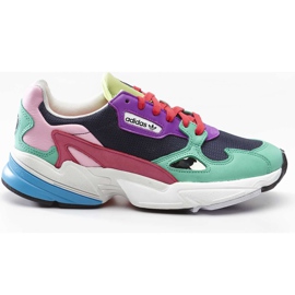 Adidas Falcon W 211 Multi Collegiate Navy Hi Res Green flerfarvet