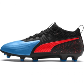 Puma One 19.2FG Ag M 105484 01 fodboldstøvler flerfarvet sort