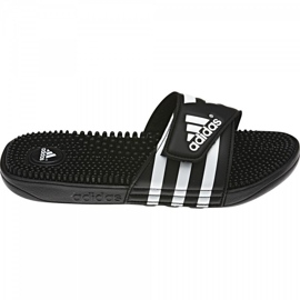 Adidas Adissage M 078260 hjemmesko hvid sort