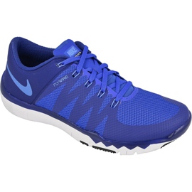Nike Free Trainer 5.0 V6 M 719922-444 træningssko blå