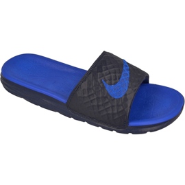 Nike Sportswear Solarsoft Benassi M 705474-440 dias sort blå