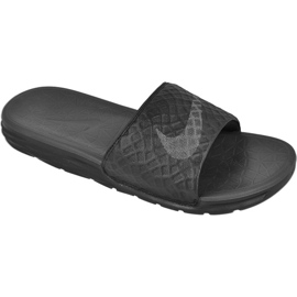 Tøfler Nike Sportswear Solarsoft Benassi M 705474-091 sort