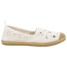 VICES Suede Espadrilles hvid