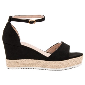 Sweet Shoes Espadrilles sandaler sort