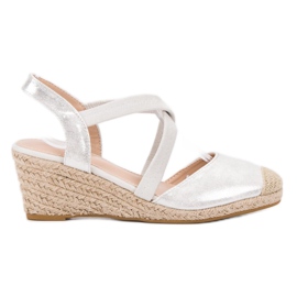 SHELOVET Kile Espadrilles hvid