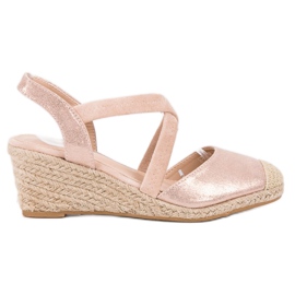 SHELOVET Kile Espadrilles lyserød