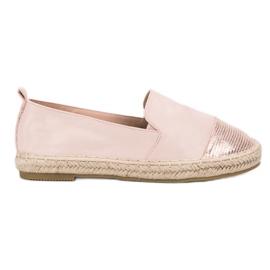 Bestelle Moderigtigt Espadrilles lyserød