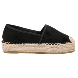 Coura Slip-on sko på platformen sort