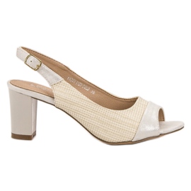Evento Elegante Beige sandaler