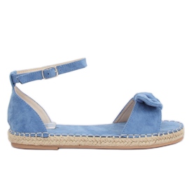 Blå espadrillessandaler YJ-2M11-18 Blå