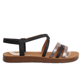 Sorte kvinders sandaler 2220 Sort