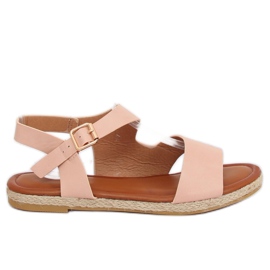 Lyserøde damesandaler H-7 Pink