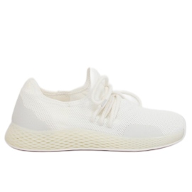 Hvide sportssko B-6851 Hvid