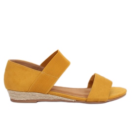 Gule espadrillessandaler 9R71 Gul