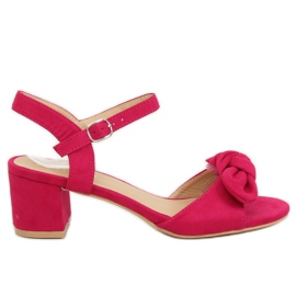 Fuchsia højhælede sandaler FH-3M22 Fuchsia lyserød