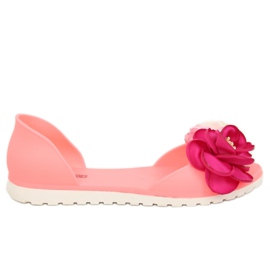 Pink Meliski Ballerinas W-13 Pink lyserød