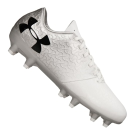 Under Armour Magnetico Select Fg Jr 3000122-100 fodboldstøvler flerfarvet hvid
