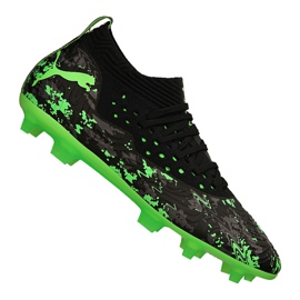 Puma Future 19.2 Netfit FG / AG M 105536-03 fodboldstøvler flerfarvet sort