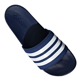 Adidas Adilette Comfort M B42114 hjemmesko hvid marine blå