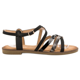 Bestelle Sorte kvinders sandaler