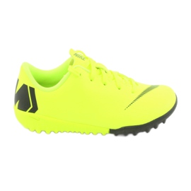 Nike Mercurial VaporX 12 Academy Tf Jr AH7353-701 fodboldsko gul