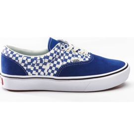 Vans Comfycush Era VA0 Tear Checkerboard True Blue True White hvid blå