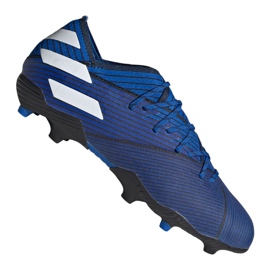 Adidas Nemeziz 19.1 Fg Jr CF99957 fodboldstøvler blå blå