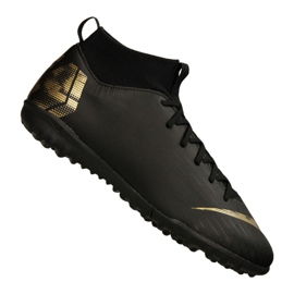 Nike Superfly 6 Academy Tf Jr AH7344-077 fodboldsko sort sort