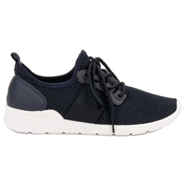 SHELOVET Slip-on sportssko marine blå blå