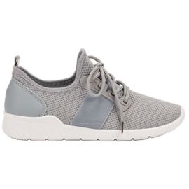SHELOVET Slip-on sportssko grå