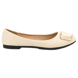 SHELOVET Stilfulde ballerinaer brun