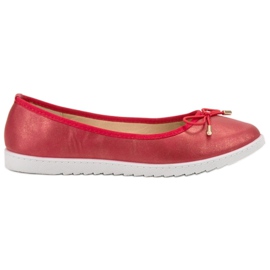 Comer Ballerinas med glitter sort